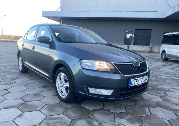 Skoda RAPID cena 38500 przebieg: 155000, rok produkcji 2016 z Tychy małe 137